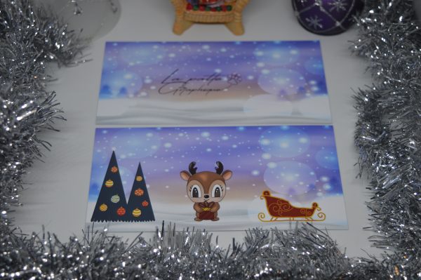 Marque page Renne poche – Image 2