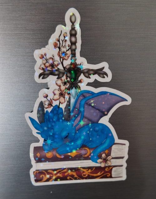 Magnet Holographique "Gardien des Savoirs"