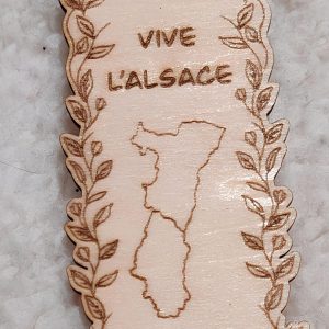 Marques pages Cigogne bois Frieda