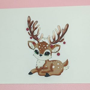 Illustration renne de noel