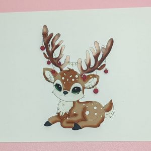 Illustration renne de noel