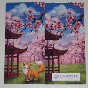 marque page renard japonais