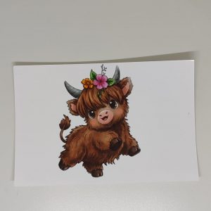 Illustration Margaux la poilu cornu